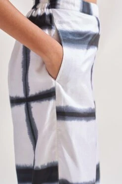 Amrich Black Itajime Shibori Trousers -Outlet Spiffy Fits Store 0404amr17 6