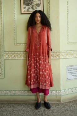 Swatti Kapoor Berry Pink Artemis Pant