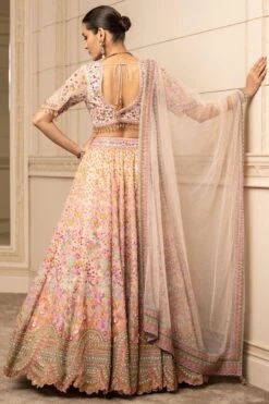 Tarun Tahiliani Ivory 3-D Embellished Lehenga Set -Outlet Spiffy Fits Store 13323tt48 5