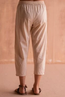 Swatti Kapoor Svet White Handblock Printed Pants 10 Swatti Kapoor Svet White Handblock Printed Pants -Outlet Spiffy Fits Store 13623sk15 5