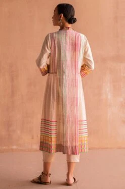 Swatti Kapoor Svet White Handblock Printed Pants 11 Swatti Kapoor Svet White Handblock Printed Pants -Outlet Spiffy Fits Store 13623sk15 6