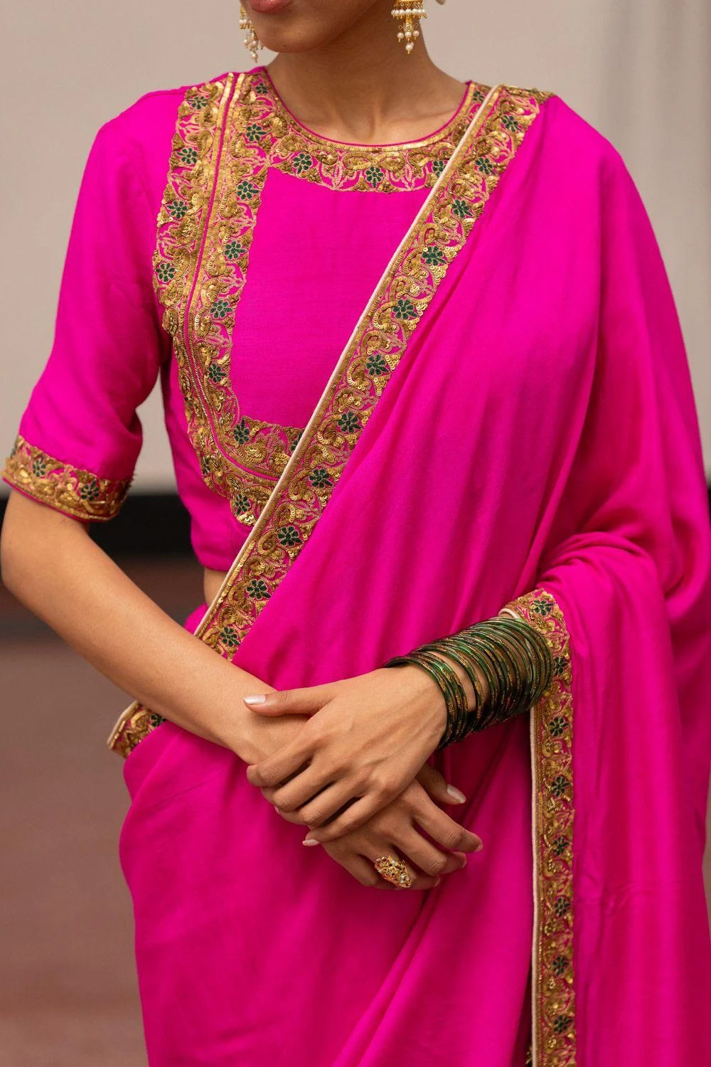 Mimamsaa Kalki Embellished Blouse 2 Mimamsaa Kalki Embellished Blouse - Image 2