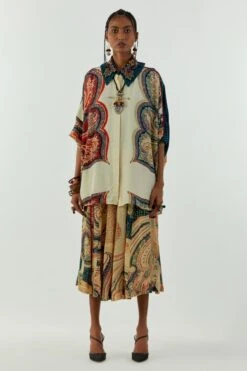 Aseem Kapoor Mogra Ambi Print Mandala Shirt