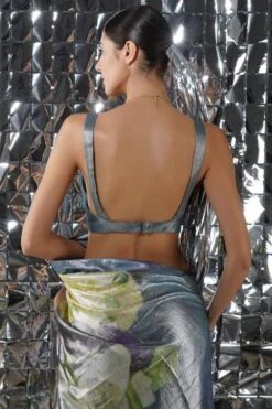 YAVI Aqua Blue Paradise Blouse -Outlet Spiffy Fits Store 159ya7 5