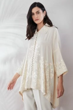 PATINE Ivory Classic Gara Ira Shirt -Outlet Spiffy Fits Store 16594 4