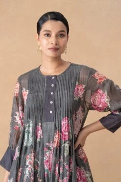 Vineet Rahul Black Rosa Dress -Outlet Spiffy Fits Store 171123vr24 4