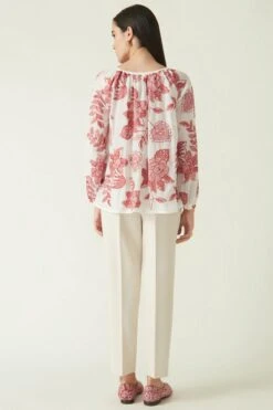 Payal Pratap Ivory Nias Embroidered Top -Outlet Spiffy Fits Store 1711pp19 4