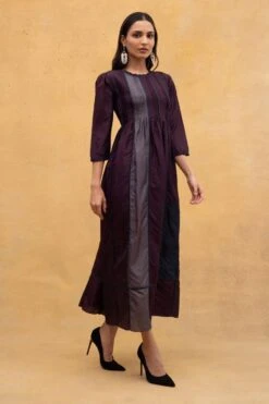 SWGT Wine Shell Tucked Dress 7 SWGT Wine Shell Tucked Dress -Outlet Spiffy Fits Store 171sw6 3