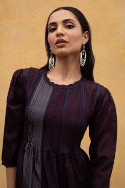 SWGT Wine Shell Tucked Dress 8 SWGT Wine Shell Tucked Dress -Outlet Spiffy Fits Store 171sw6 4