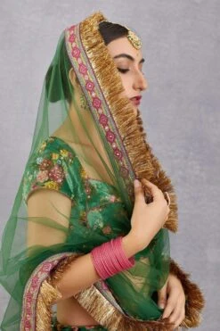 Torani Panna Qurbat Lehenga Set 12 Torani Panna Qurbat Lehenga Set -Outlet Spiffy Fits Store 172tor27 6