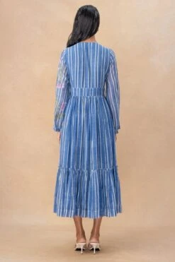 Vineet Rahul Zemirah Bougainvillaea Tiered Dress -Outlet Spiffy Fits Store 17823vr38 6