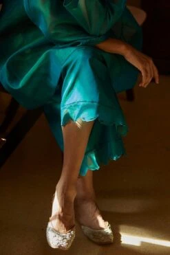 OhFab Aqua Malhari Handwoven Silk Pants -Outlet Spiffy Fits Store 1802ohm09 4