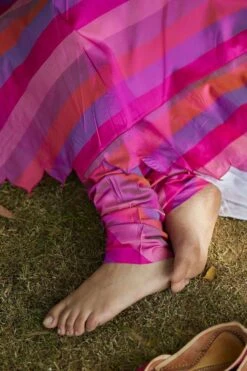 OhFab Pink Pacharanga Silk Churidar -Outlet Spiffy Fits Store 182or2 4