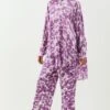 Inca Purple Clover Pants