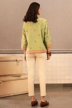 Payal Pratap Krall Round Neck Embroidered Top -Outlet Spiffy Fits Store 1sb 103 g 5