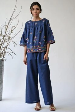 Umbar Dholavira Embroidered Top