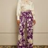 PATINE Russian Violet Classic Gara Straight Pants