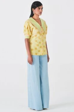 Little Things Powder Blue Handspun Pants -Outlet Spiffy Fits Store 209lt36 4