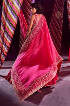 Punit Balana Pink Zardosi Embroidered Lehenga Set -Outlet Spiffy Fits Store 2111pbw3 4