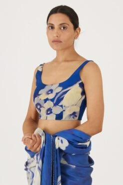 YAM Chicory White Poppies Blouse 8 YAM Chicory White Poppies Blouse -Outlet Spiffy Fits Store 21223yam13 3