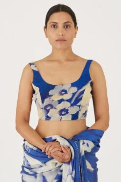 YAM Chicory White Poppies Blouse 10 YAM Chicory White Poppies Blouse -Outlet Spiffy Fits Store 21223yam13 5