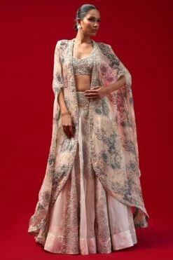 Bhumika Sharma Ivory Nejma Lehenga Set