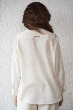 Kishmish Classic White Shirt 7 Kishmish Classic White Shirt -Outlet Spiffy Fits Store 240523km01 4