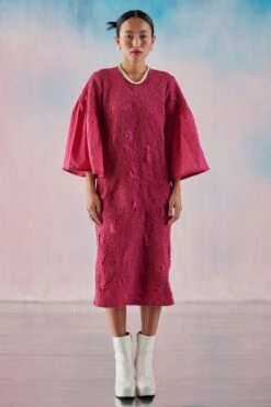 ILK Fuchsia Berry Dress