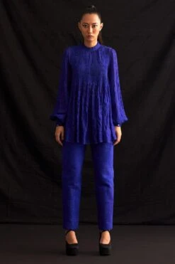 Amrich Naina Hand Embellished Pleated Top