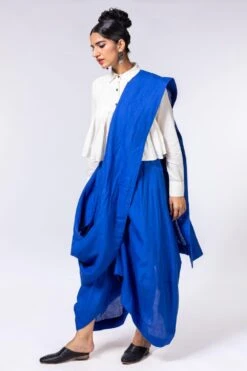 Chola White U Hem Frill Crop Shirt -Outlet Spiffy Fits Store 2611edt25 3