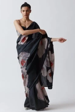 YAM Black Azu Blouse