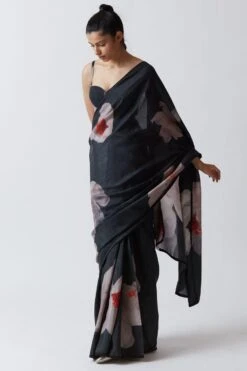 YAM Black Azu Blouse -Outlet Spiffy Fits Store 2911yam23 3