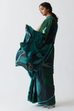 YAM Jade Green Linen Blouse 8 YAM Jade Green Linen Blouse -Outlet Spiffy Fits Store 2911yam7 4