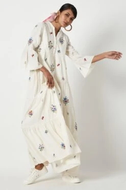 Payal Pratap Giardini Embroidered Dress 7 Payal Pratap Giardini Embroidered Dress -Outlet Spiffy Fits Store 29623ppg2 3