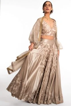 Aikeyah Grey Embellished Lehenga Set 7 Aikeyah Grey Embellished Lehenga Set -Outlet Spiffy Fits Store 29ai19 3