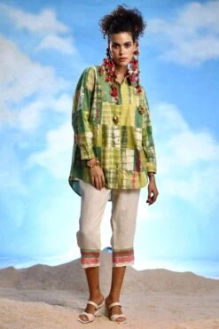 CAPISVIRLEO Ivory Narrow Pants -Outlet Spiffy Fits Store 30623cp34 3