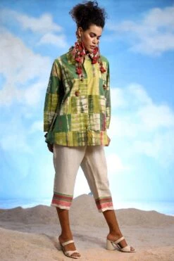 CAPISVIRLEO Ivory Narrow Pants -Outlet Spiffy Fits Store 30623cp34 4