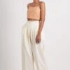 Ahmev Pleated Cropped Pants