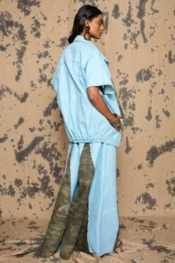 Rara Avis Light Blue Flared Denims -Outlet Spiffy Fits Store 3823ra27 4