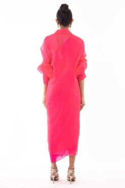 REIK Pink Mimosa Dress With A Moulin Shirt 11 REIK Pink Mimosa Dress With A Moulin Shirt -Outlet Spiffy Fits Store 412rpf1 7