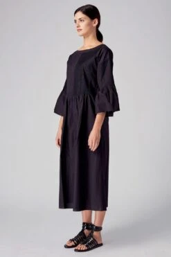 Rajesh Pratap Singh Black Peplum Dress -Outlet Spiffy Fits Store 4bp 84 3