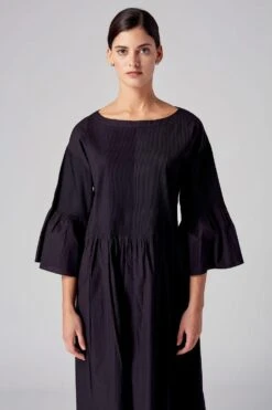 Rajesh Pratap Singh Black Peplum Dress -Outlet Spiffy Fits Store 4bp 84 4