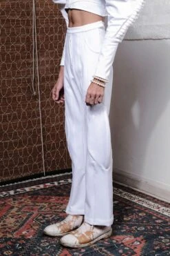 QUOD Space Pants In White -Outlet Spiffy Fits Store 51123qu2 4