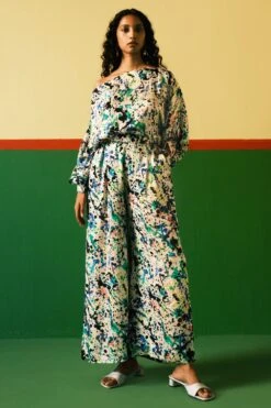 Outlet Spiffy Fits Store 29 Studio RIGU Splatter Off-shoulder Top