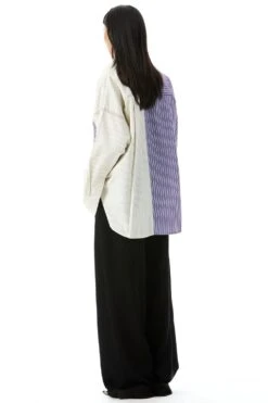 Kanika Goyal Label Crescent Dual Tone Colour Blocked Shirt -Outlet Spiffy Fits Store 6723kglr11 4