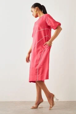SNOB Rose Pink Chelsea Dress -Outlet Spiffy Fits Store 91sn24 4