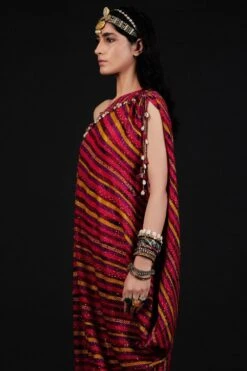 Aseem Kapoor Rasa One Shoulder Dress -Outlet Spiffy Fits Store aw21 ac dr 2 5 1