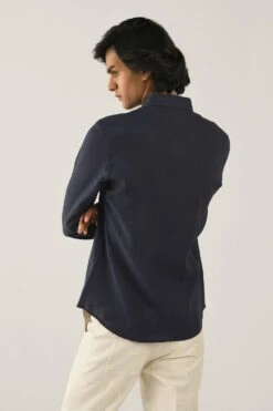 Countrymade Fuselage Navy Shirt -Outlet Spiffy Fits Store cm ctd sh 08 5