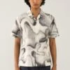 Countrymade Ivory Print Short Sleeves Shirt