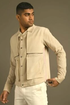 Dhruv Vaish Double Pocket Shirt